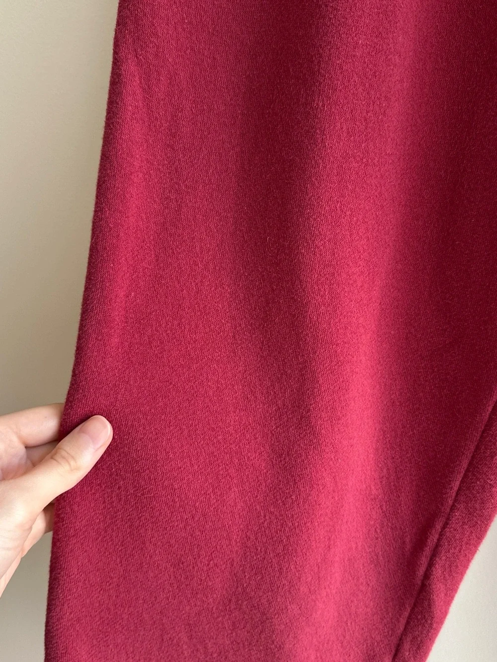 Offline by aerie Joggers, Deep Ruby, Cozy Comfy Pants, Size Small - Picture 14 of 14